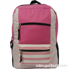 K-Cliffs Contrast Backpack 18 School Book Bag Daypack Grey 564847865